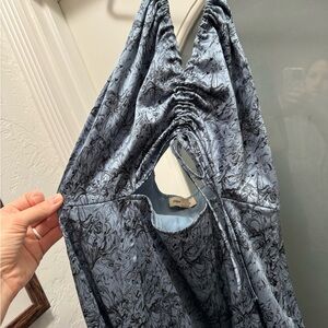 Nordstrom Blue Floral Dress